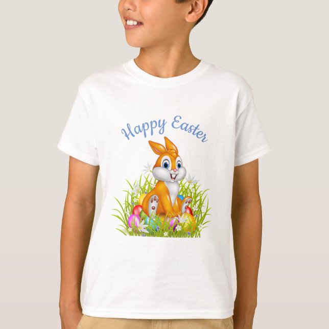 Camiseta Pascua feliz (Anverso)