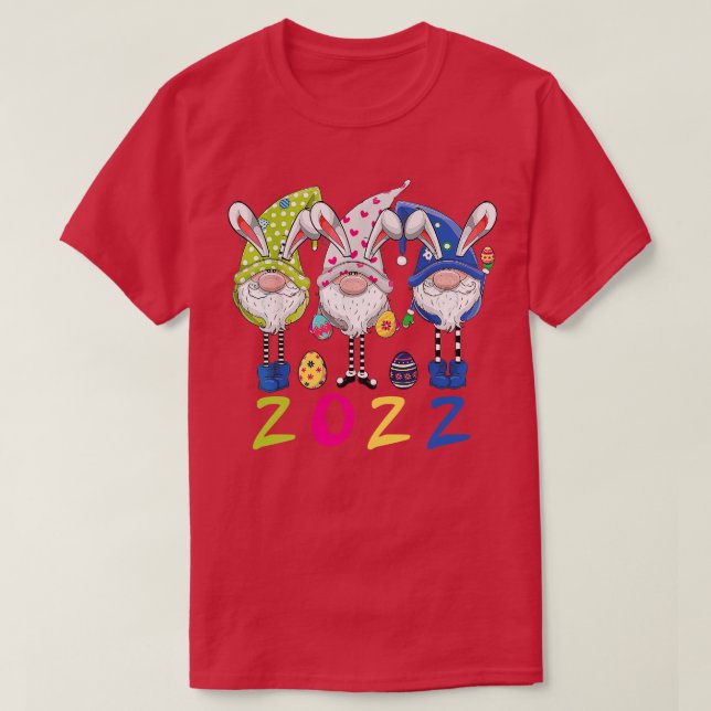 Camiseta Pascua gnome 2022 (Diseño del anverso)