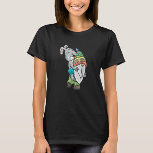 Camiseta Pascua Gnome Bunny Hare Rabbit Dwarf Gnome