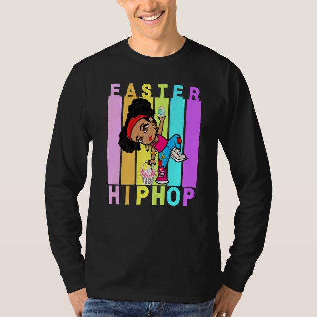 Camiseta Pascua Hip Hop Dance Love Dab Holiday Divertidos n (Anverso)