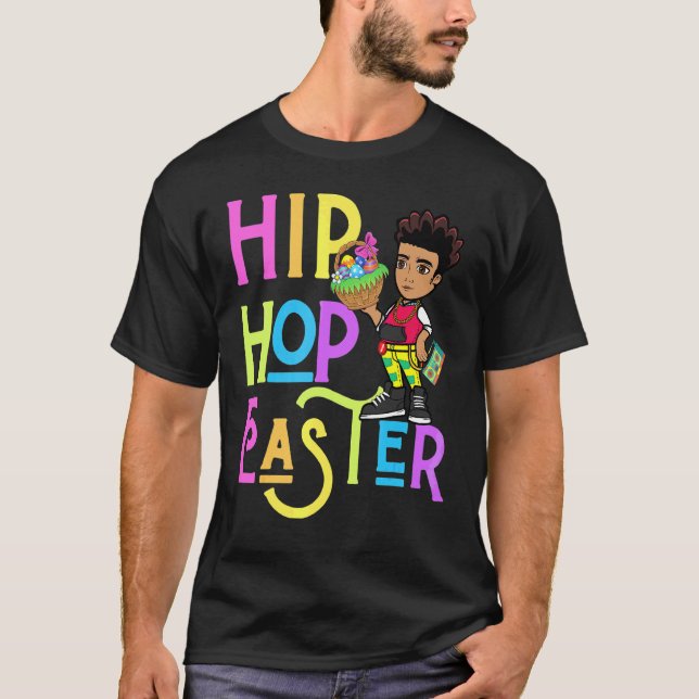 Camiseta Pascua Hip Hop Dance Love Dab Holiday Divertidos n (Anverso)