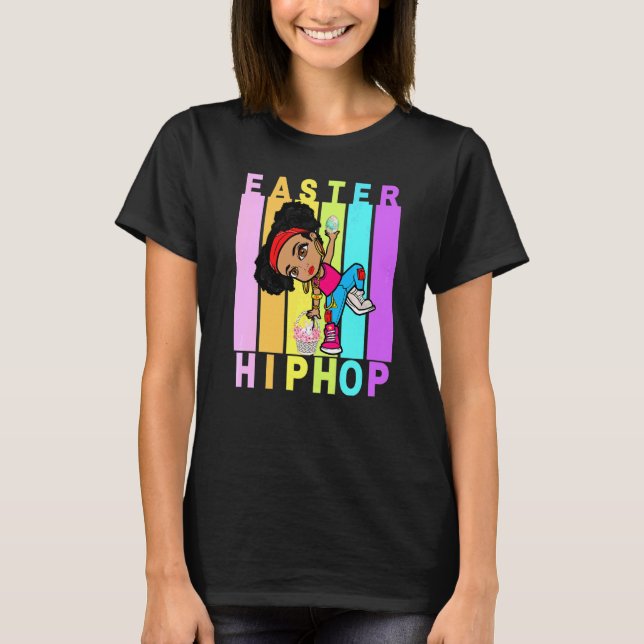 Camiseta Pascua Hip Hop Dance Love Dab Holiday Divertidos n (Anverso)