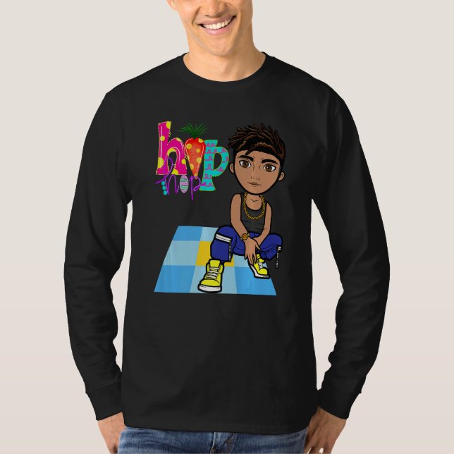 Camiseta Pascua Hip Hop Dance Love Dab Holiday Divertidos n (Anverso)