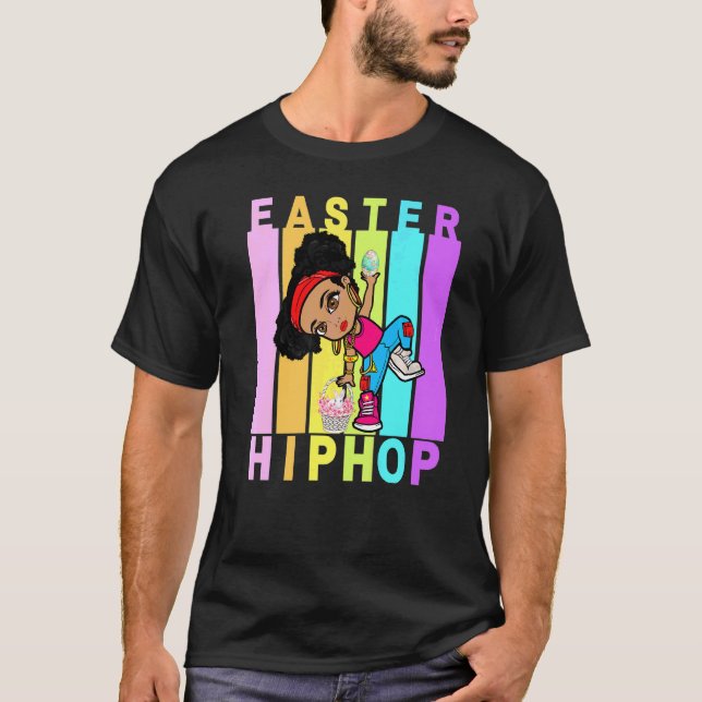 Camiseta Pascua Hip Hop Dance Love Dab Holiday Divertidos n (Anverso)