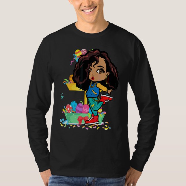 Camiseta Pascua Hip Hop Dance Love Dab Holiday Divertidos n (Anverso)