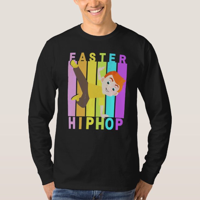 Camiseta Pascua Hip Hop Dance Love Dab Holiday Divertidos n (Anverso)