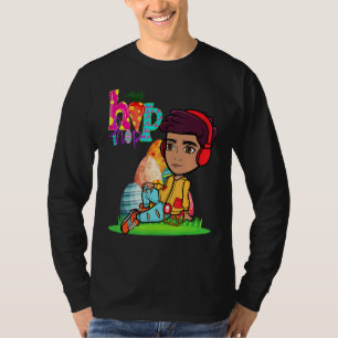 Camiseta Pascua Hip Hop Dance Love Dab Holiday Niños de vac