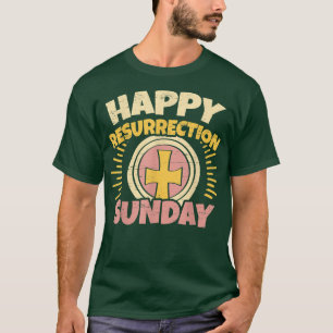 Camiseta Pascua Jesús Feliz Resurrección Domingo Conejo de