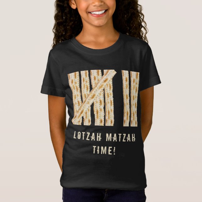 Camiseta Pascua Lotzah Matzah 7 días (Anverso)