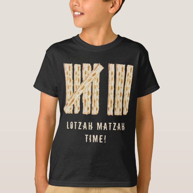 Camiseta Pascua Lotzah Matzah 8 días (Anverso)