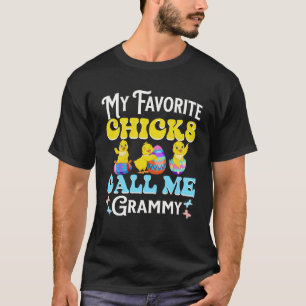 Camiseta Pascua, mis pollitos favoritos me llaman huevos de