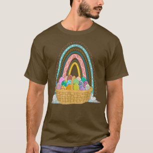 Camiseta Pascua Navidad Pascua Pascua Huevos Cesta de Arcoi