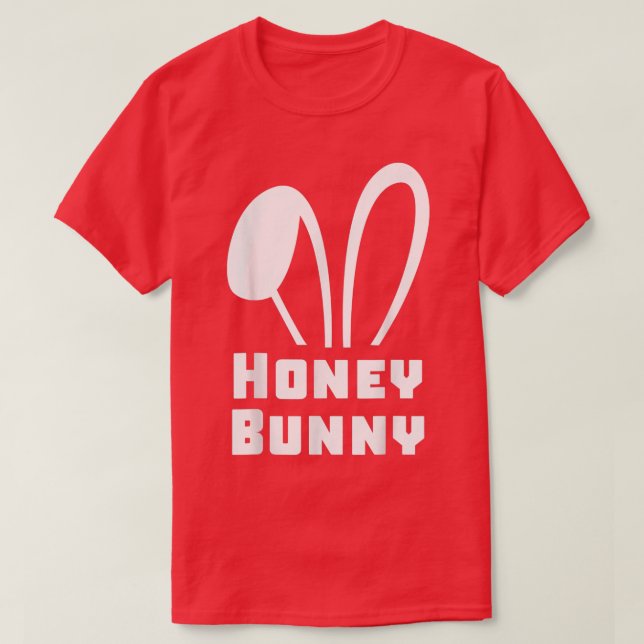 Camiseta Pascua Pajamas Todler Pascua Honey Bunny Easter F (Diseño del anverso)