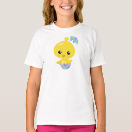 Camiseta Pascua, pollo picado, pollo bebé, huevos de Pascua