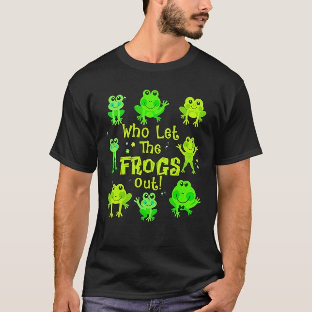Camiseta Pascua Que Dejó Que Las Ranas Fueran Judías (Anverso)