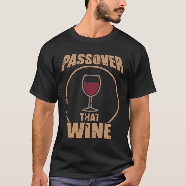 Camiseta Pascua que viola pescar feriado judío (Anverso)