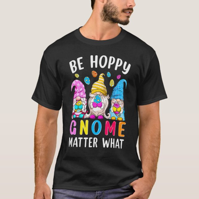 Camiseta Pascua sé feliz asunto del genoma ¿qué fue la Pasc (Anverso)