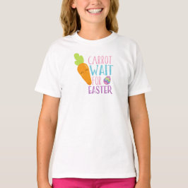 Camiseta Pascua, Zanahoria Esperando Pascua, Huevos De Pasc