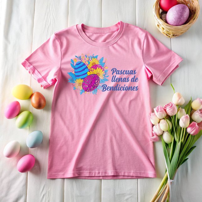 Camiseta Pascuas llenas de bendiciones (Subido por el creador)