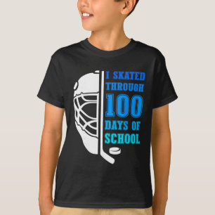 Camiseta Pasé 100 Días De Colegio Patinando Chico Hockey So