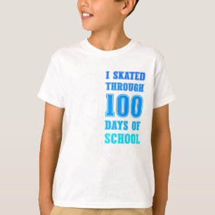 Camiseta Pasé 100 Días De Colegio Patinando Chico Hockey So