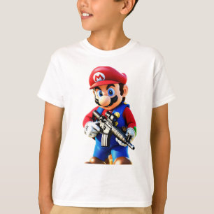 Camiseta "Pase a la frialdad retro con nuestro Mario Pri bl