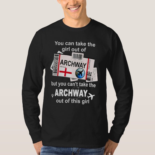 Camiseta Pase de Abordaje de Arco Muchacha de Arco Arco (Anverso)