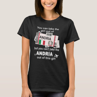 Camiseta Pase de embarque de Andria Chica de Andria Andri