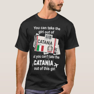 Camiseta Pase de embarque de Catania Chica de Catania Cat
