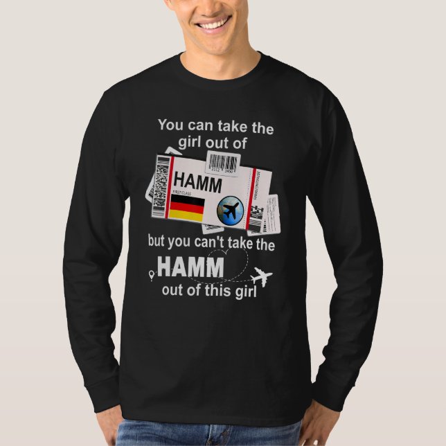 Camiseta Pase de embarque de Hamm - Chica Hamm - Hamm (Anverso)