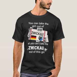Camiseta Pase de embarque de Zwickau Chica de Zwickau Zwick