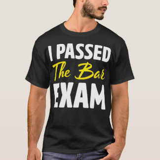 Camiseta Pasé El Regalo De La Escuela De Derecho Funny Exam