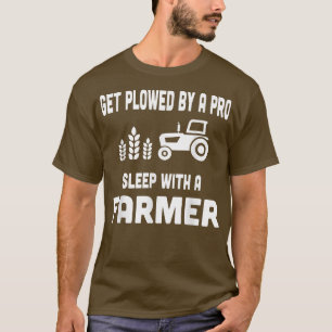 Camiseta Pase El Sueño Con Un Fa De Tractor De Agricultores