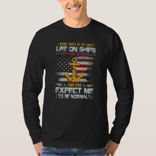 Camiseta Pasé La Mayor Parte De Mi Vida Adulta En Barcos Su