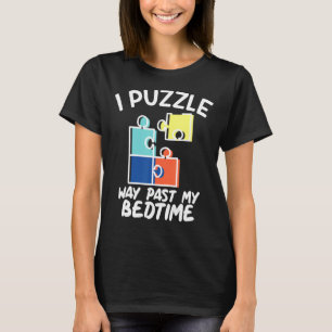 Camiseta Pasé mi camino de rompecabezas con mis amantes del