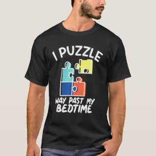Camiseta Pasé mi camino de rompecabezas con mis amantes del