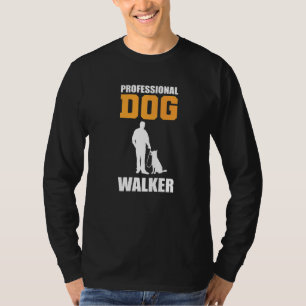 Camiseta Paseador Profesional de Perros Groomer de Mascotas
