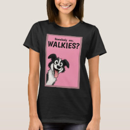 Camiseta Paseando al perro 