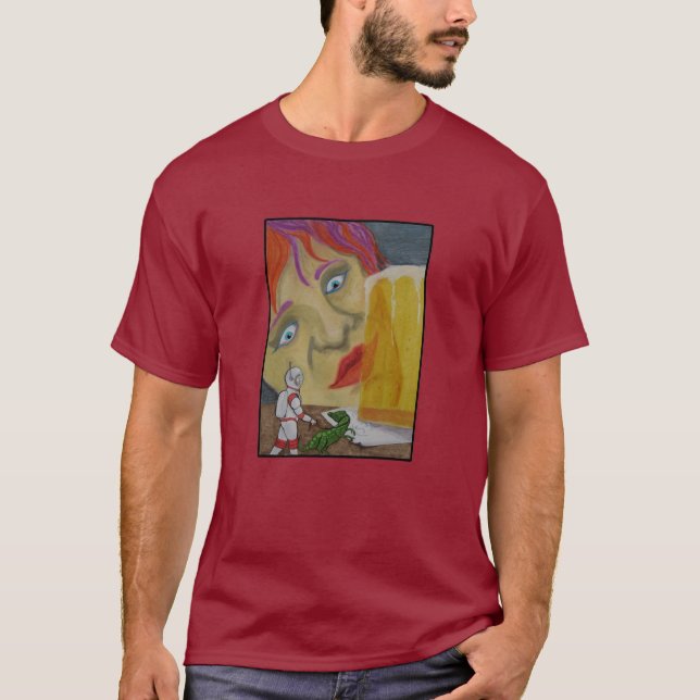 Camiseta Paseando Al Raptor (Anverso)