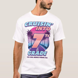 Camiseta Paseando de vuelta a la escuela 7º grado (Tallas m
