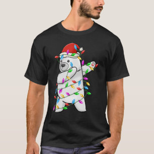 Camiseta Paseando El Oso Polar Para Los Niños Chicas Árbol 