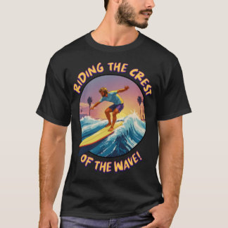 Camiseta ¡Paseando por el Escudo de la Ola!