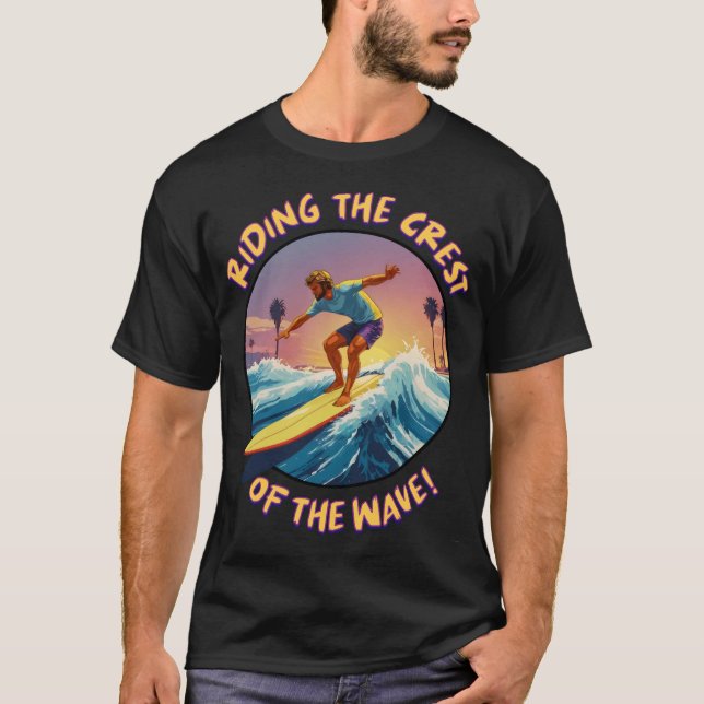 Camiseta ¡Paseando por el Escudo de la Ola! (Anverso)