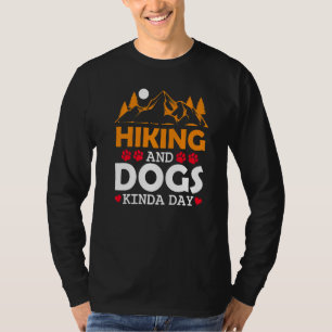 Camiseta Paseando por perros Hiker Mascota Aventura Montaña