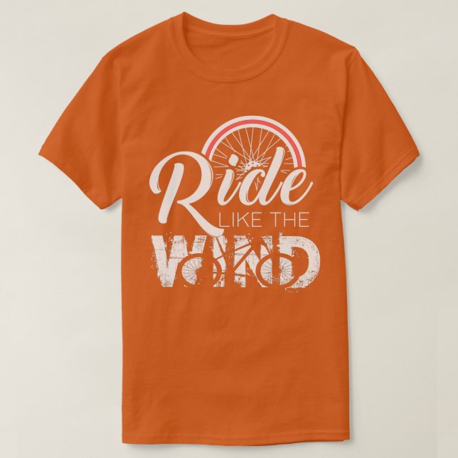 Camiseta Pasear como el viento como el regalo del viento (Diseño del anverso)