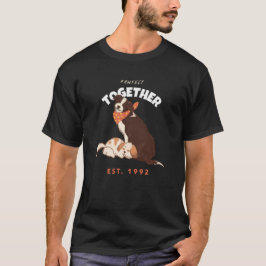 Camiseta "Pasear juntos", Día de los Perros