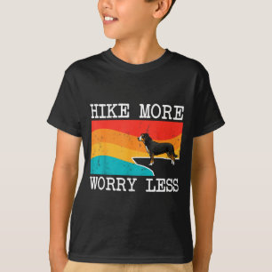 Camiseta Pasear más preocuparse menos entlebucher mountain