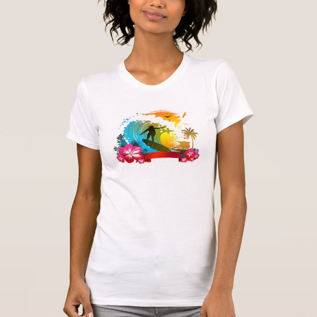 Camiseta Pasear por la marea (Anverso)