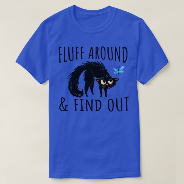 Camiseta pasear y descubrir a los amantes de los gatos grac (Diseño del anverso)