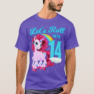 Camiseta Pasemos A 14 Nacimientos Chicas de Roller Skler